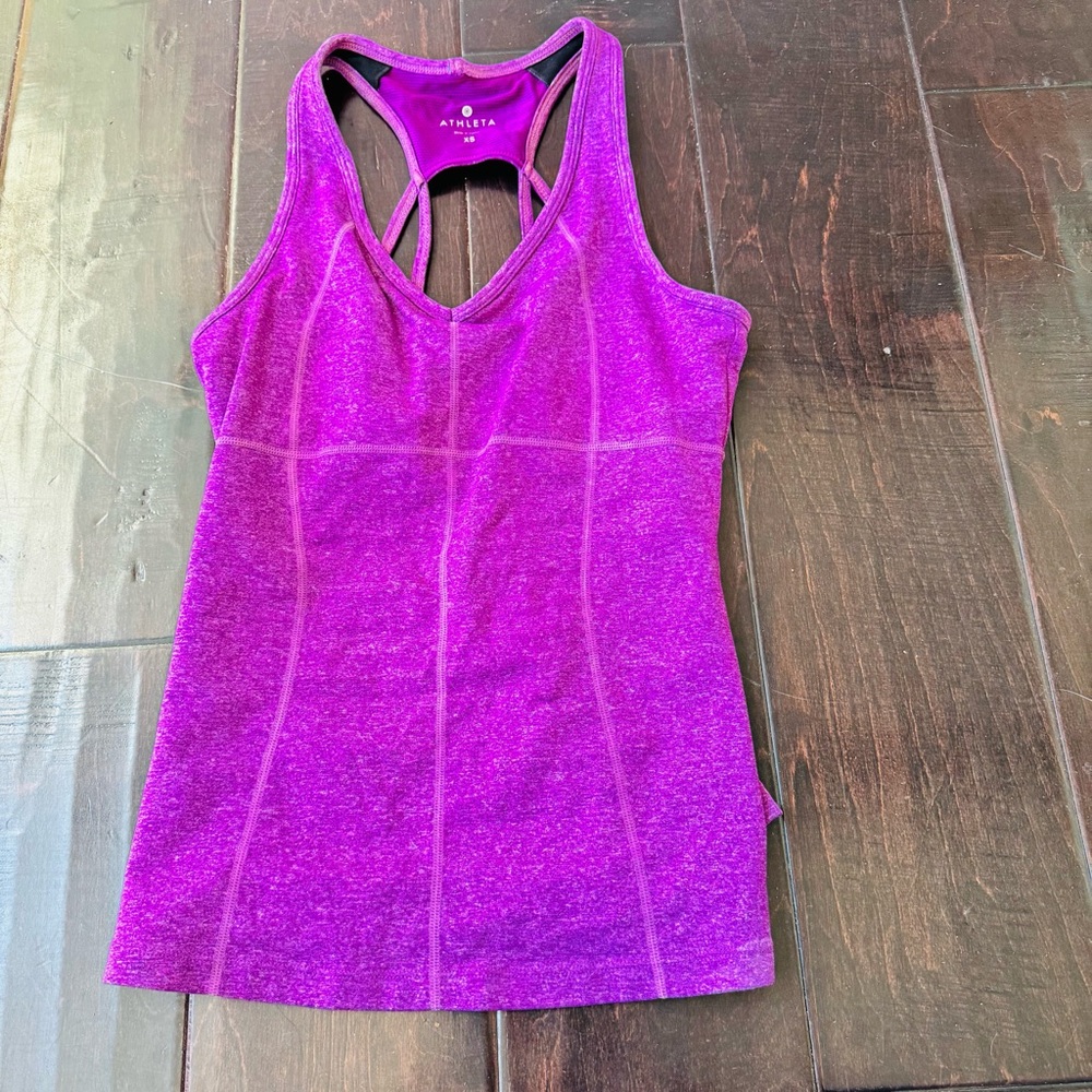 Athleta Purple Tank Top